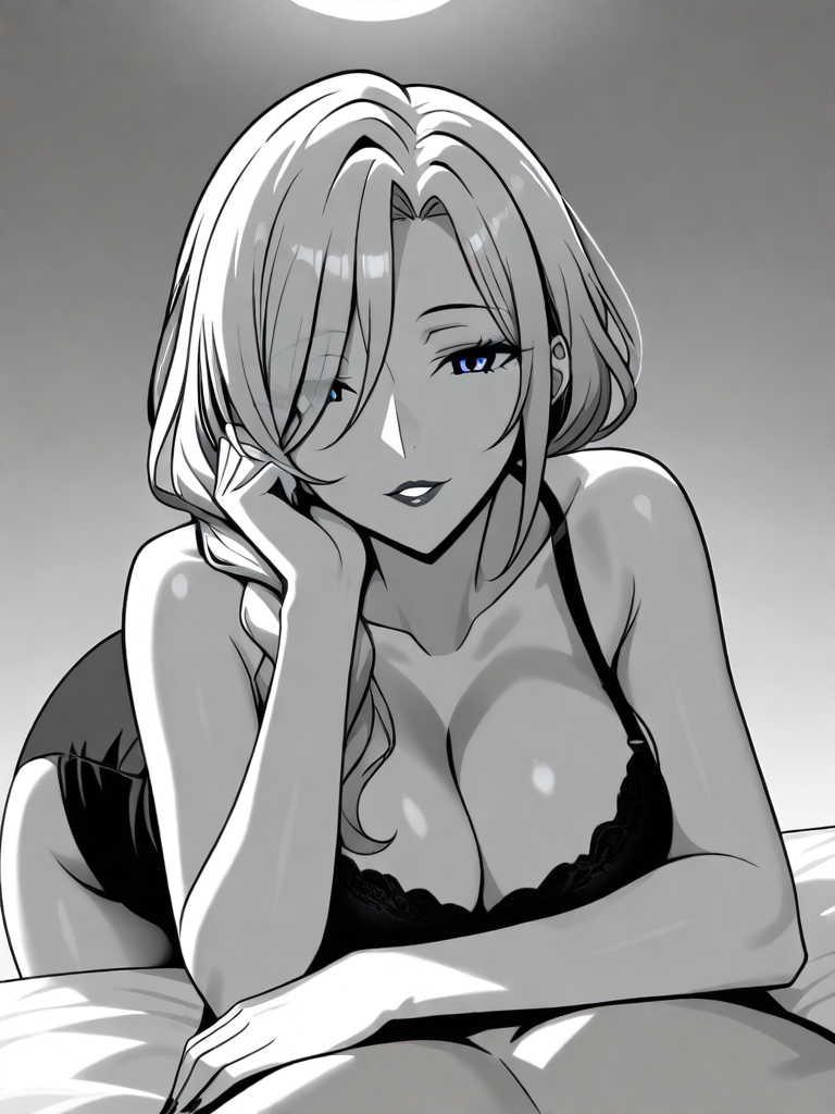 AI hentai: AI Hentai: A manga page about 2 girls hugging each other for warmth in a bLizzard.