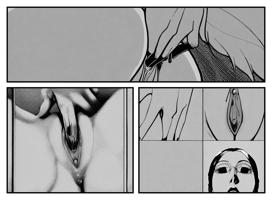AI hentai: A maid with a wet pussy fingering and then gets caught by step. King and he fucks her puss